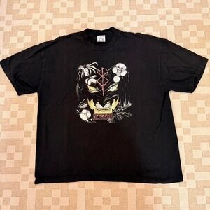 Cruel Void Berserk anime Shirt size XL has been hemmed thrashed grunge faded‎